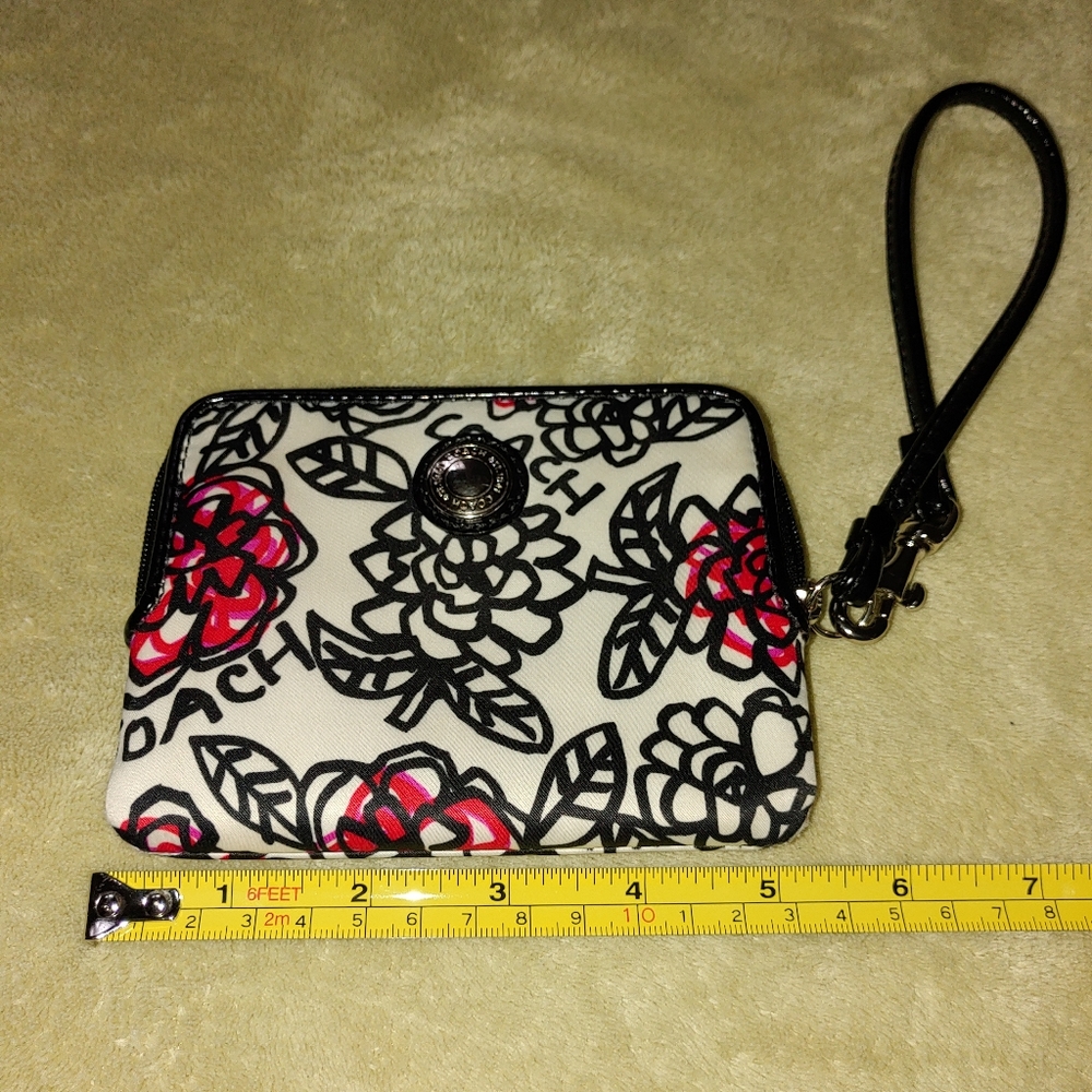 Coach small wristlet